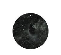 Ambientadores de coche con diseño de nave espacial en las estrellas, 6 unidades, forma redonda, para colgar, tabletas de aromaterapia, ambientadores perfumados para dormitorio y baño