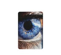 Ambientadores de coche con diseño de ojo humano, 4 unidades, tarjetas perfumadas colgantes, tarjetas perfumadas para tabletas de aromaterapia de coche