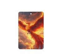 Ambientadores de coche con diseño de pájaro mítico que se levanta de cenizas, 4 unidades, tarjetas perfumadas colgantes, tarjetas perfumadas para coche, tabletas de aromaterapia