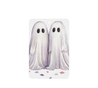 Ambientadores de coche con diseño de pareja de fantasmas de caricatura, 4 unidades, tarjetas perfumadas colgantes, tarjetas perfumadas para coche, tabletas de aromaterapia