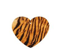 Ambientadores de coche con diseño de rayas de tigre, 10 unidades, para hojas colgantes perfumadas para baño, con cuerda