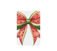 Ambientadores de coche con diseño de sandía en rodajas de lazo grande, 4 tarjetas perfumadas colgantes, tarjetas perfumadas para coche, tabletas de aromaterapia