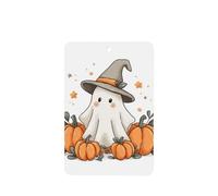 Ambientadores de coche con diseño de sombrero de bruja fantasma, calabazas, 4 unidades, tarjetas perfumadas colgantes, tarjetas perfumadas para coche, tabletas de aromaterapia