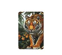 Ambientadores de coche con diseño de tigre majestuoso, 4 unidades, tarjetas perfumadas colgantes, tarjetas perfumadas para coche, tabletas de aromaterapia