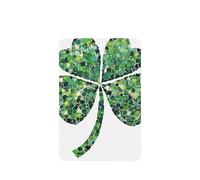 Ambientadores de coche con diseño de trébol verde de mosaico del Día de Patricio, 4 tarjetas perfumadas colgantes, tarjetas perfumadas para coche, tabletas de aromaterapia