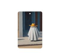 Ambientadores de coche con diseño de vaquero fantasma, 4 unidades, tarjetas perfumadas colgantes, tarjetas perfumadas para coche, tabletas de aromaterapia