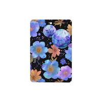 Ambientadores de coche con diseño retro de flores de discoteca de acuarela, 4 unidades, tarjetas perfumadas colgantes, tarjetas perfumadas para coche, tabletas de aromaterapia