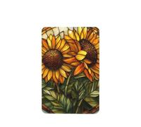 Ambientadores de coche con dos girasoles grandes, 4 unidades, tarjetas perfumadas colgantes, tarjetas perfumadas para coche, tabletas de aromaterapia