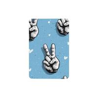 Ambientadores de coche con el símbolo de la paz, 4 unidades, tarjetas perfumadas colgantes, tarjetas perfumadas para coche, tabletas de aromaterapia