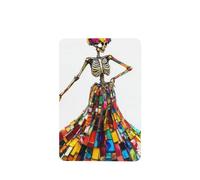 Ambientadores de coche con escultura de esqueleto femenino, 4 unidades, tarjetas perfumadas colgantes, tarjetas perfumadas para coche, tabletas de aromaterapia