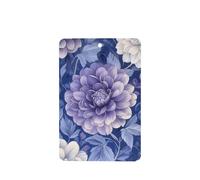 Ambientadores de coche con flores de dalia y lavanda morada, 4 unidades, tarjetas perfumadas para colgar, tarjetas perfumadas para tabletas de aromaterapia de coche