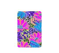 Ambientadores de coche con formas florales rosas y azules, 4 tarjetas perfumadas colgantes, tarjetas perfumadas para coche, tabletas de aromaterapia