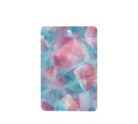 Ambientadores de coche con fragmentos de cristal pastel, 4 unidades, tarjetas perfumadas colgantes, tarjetas perfumadas para tabletas de aromaterapia de coche