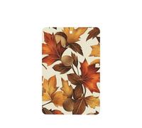 Ambientadores de coche con hojas de otoño y bellotas en ramas, 4 tarjetas perfumadas colgantes, tarjetas perfumadas para coche, tabletas de aromaterapia