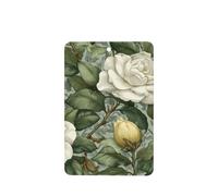 Ambientadores de coche con hojas verdes de Gardenias blancas, 4 unidades, tarjetas perfumadas colgantes, tarjetas perfumadas para coche, tabletas de aromaterapia