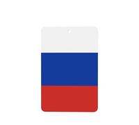Ambientadores de coche con la bandera de Rusia, 4 unidades, tarjetas perfumadas colgantes, tarjetas perfumadas para coche, tabletas de aromaterapia