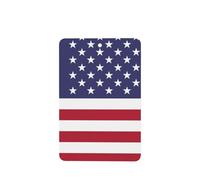 Ambientadores de coche con la bandera estadounidense, juego de 4 piezas, para automóviles y hogar, fragancia de lavanda de larga duración