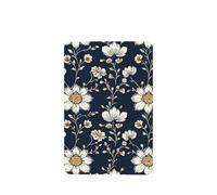 Ambientadores de coche con motivos florales indios tradicionales, color azul marino, 4 unidades, tarjetas perfumadas colgantes, tarjetas perfumadas para coche, tabletas de aromaterapia