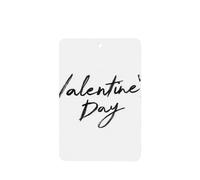 Ambientadores de coche con palabras en inglés para el día de San Valentín, 4 tarjetas perfumadas colgantes, tarjetas perfumadas para coche, tabletas de aromaterapia
