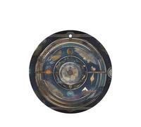 Ambientadores de coche con patrón de brújula de tarot, 6 unidades, forma redonda, para colgar, tabletas de aromaterapia, ambientadores perfumados para dormitorio y baño