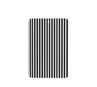 Ambientadores de coche con patrón de líneas verticales en blanco y negro, 4 unidades, tarjetas perfumadas colgantes, tarjetas perfumadas para coche, tabletas de aromaterapia