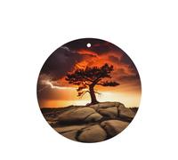 Ambientadores de coche con patrón de trueno y relámpago, 4 unidades, forma redonda, para colgar en tabletas de aromaterapia, ambientadores perfumados para dormitorio y baño