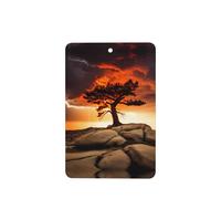 Ambientadores de coche con patrón de trueno y relámpago, 6 unidades, rectangulares, para colgar en tabletas de aromaterapia, ambientadores perfumados para dormitorio y baño