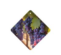 Ambientadores de coche con patrón de uvas del desierto, 6 unidades, tabletas cuadradas de aromaterapia, ambientadores perfumados para dormitorio y baño