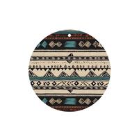Ambientadores de coche con patrones de nativos americanos, 6 piezas, divertidos ambientadores colgantes de coche, lindos y duraderos con aroma de espejo, adornos de decoración para regalo, accesorios