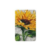 Ambientadores de coche con pétalos amarillos brillantes de girasol, 4 unidades, tarjetas perfumadas colgantes, tarjetas perfumadas para coche, tabletas de aromaterapia