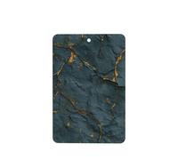 Ambientadores de coche con textura de pizarra azul, 4 unidades, tarjetas perfumadas colgantes, tarjetas perfumadas para tabletas de aromaterapia de coche, 4 unidades