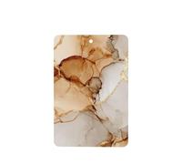 Ambientadores de coche con tinta de alcohol, patrón abstracto, dorado, beige, 4 unidades, tarjetas perfumadas colgantes, tarjetas perfumadas para coche, tabletas de aromaterapia