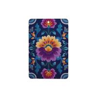 Ambientadores de coche con tonos vibrantes y motivos florales intrincados, 4 tarjetas perfumadas colgantes, tarjetas perfumadas para coche, tabletas de aromaterapia