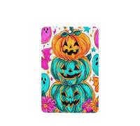 Ambientadores de coche con tres calabazas de neón, fantasmas de Halloween, 4 unidades, tarjetas perfumadas colgantes, tarjetas perfumadas para coche, tabletas de aromaterapia