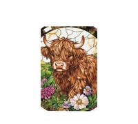 Ambientadores de coche con vidrieras de las tierras altas, 4 unidades, tarjetas perfumadas colgantes, tarjetas perfumadas para coche, tabletas de aromaterapia