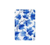 Ambientadores de coche de acuarela con hojas de arce azul, 4 unidades, tarjetas perfumadas colgantes, tarjetas perfumadas para coche, tabletas de aromaterapia