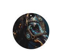 Ambientadores de coche de caballos de guerra medievales, juego de 4 tarjetas perfumadas colgantes para armario, baño, ambientadores de coche, de larga duración