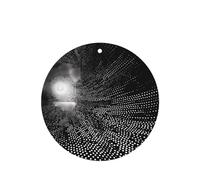 Ambientadores de coche de forma redonda, patrón de puntos luminosos, mosaico, 6 unidades, tabletas de aromaterapia para coche, armario, zapatero, elimina olores