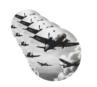 Ambientadores de coche de la Guerra Mundial, 4 piezas, divertidos ambientadores colgantes para coche, lindos y duraderos con aroma a espejo, adornos de decoración para hombres y mujeres, forma redonda