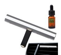Ambientadores De Coche De Larga Duración,Perfume De Aromaterapia Y Fragancia Para Toma De Corriente - Perfume Para Auto Creativo Con Ventilador De Rejilla De Aleación De Aluminio | Para Interior Del A