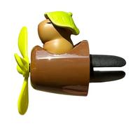 Ambientadores de coche de larga duración, removedor de olores de salida de aire para automóvil con forma de piloto Capybara, accesorio interior automotriz para camión, , remolque