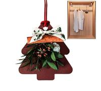 Ambientadores de coche de Navidad, ambientador portátil con forma de árbol de Navidad, difusor de ambientador de coche de larga duración, decoración colorida para el hogar, armario y cajón