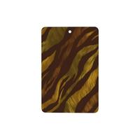 Ambientadores de coche de piel de tigre verde oliva, mostaza, amarillo, 4 unidades, tarjetas perfumadas colgantes, tarjetas perfumadas para coche, tabletas de aromaterapia