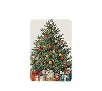 Ambientadores de coche decorados con lazos de regalo para árbol de Navidad, 4 unidades, tarjetas perfumadas colgantes, tarjetas perfumadas para coche, tabletas de aromaterapia