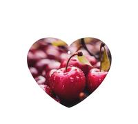Ambientadores de coche en forma de corazón Las cerezas están cayendo. Patrón de 6 tabletas de aromaterapia para coche, armario de zapatos, elimina olores