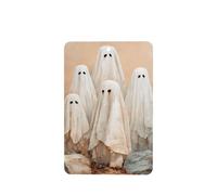 Ambientadores de coche estéticos vintage con 5 fantasmas altos, 4 tarjetas perfumadas colgantes, tarjetas perfumadas para coche, tabletas de aromaterapia