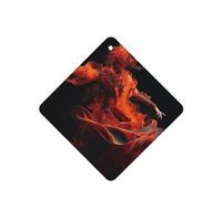 Ambientadores de coche Fire Dancer, 6 unidades, divertidos ambientadores colgantes para coche, lindos y duraderos con aroma a espejo, adornos de decoración para regalo, accesorios de decoración