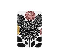 Ambientadores de coche simples con flores de dalias grandes, 4 unidades, tarjetas perfumadas colgantes, tarjetas perfumadas para tabletas de aromaterapia de coche