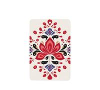 Ambientadores de coche tradicionales ucranianos con flores florales de arte popular ucraniano, 4 unidades, tarjetas perfumadas para colgar en tabletas de aromaterapia