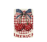 Ambientadores de coche vintage con cerezas rojas con estrella, 4 tarjetas perfumadas colgantes, tarjetas perfumadas para coche, tabletas de aromaterapia